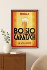 Birra Bosio Caratsch Italian Art Deco Poster C1920s - 24x32        