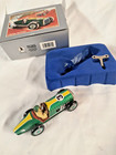 Vintage Speedway Racer Tin Wind Up
