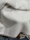 Sherpa Fleece Blanket White Cozy Throw Blanket Plush Soft 50 X 60 In