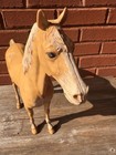 Vintage Marx 1965 Johnny West Palomino Thunderbolt Horse - All 4 Wheels