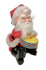9    Santa Figurine Christmas Decor Vtg 1978 Retro Yuletide    As Is