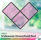 Folkart Gallery Glass Paint Iridescent Blue green gold  New Unopened