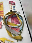 Vintage Sewing Kit Contents - Scissors  Thread  Zippers  Needles   More 