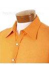 Frank Sinatra Owned Nat Wise Orange Silk Shirt With Coa 1960s 1970s Wardrobe