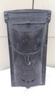 Vintage Cast Iron Wall Hung Letter Mail Box Embossed  Post Box