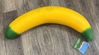 Sunny Days Squeezy Jumbo Banana Sensory Fidget Squeeze Toy Squishy  new 
