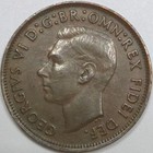 1949 Australia Half Penny  lot 1 