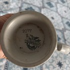 Antique Villeroy   Boch Mettlach Stein  2077 Blue Relief Lidded 3 10l Germany X2
