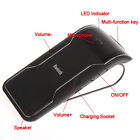 Handsfree Wireless Bluetooth Speakerphone Carkit Sun Visor For All Cellphones