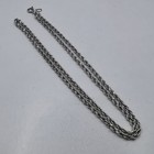 Vintage Signed 925 Sterling Silver Chain Necklace 55 5cm 13 43g Classic Collect