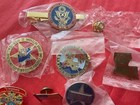 Lot Of 16 Vintage Vfw Pins tie Bar etc Veterans Foreign Wars