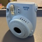 Fujifilm Instax Mini 8 Instant Film Camera Light Blue - Tested   Works 