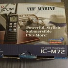 Marine Transceiver Icom Ic-m72 Vhf Radio 