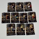 Dc Injustice 10x Gear Set  series 4  Non-foil  Round glossy  Arcade Cards