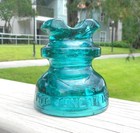 Nice Aqua Cd 251 N e g m co Glass Insulator  w 