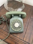 Vintage Western Electric Green Rotary Phone Bell System Model 500             