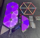 Large Set Of Nanoleaf Light  Shapes Triangles 18 Pieces   12 Nanoleaf Lines 
