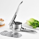 Potato Ricer Masher Heavy Duty Stainless Steel Press Mashed Potatoes Kitchen