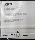 Kohler - Terzet - 3 Piece - Bathroom Accessories  Set - Matte Black - Sealed