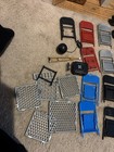 Wwe Various Accessories Lot--chairs  Duffle Bags  Ladders Parts And Pieces