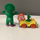 Lyons Barney Friend Baby Bop Figure   Diecast Car Lot Vintage Toy 1990   s