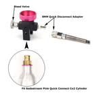 Quick Connect Pink Co2 Cylinder Refill Fill Station Fit Sodastream Terra Duo Art