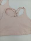 Athleta Girl Upbeat Sports Bra 2 0 Xl 14 X-large Bundle Of 2 Blush Pink-af1