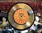 Foo Fighters Poster Art Wood Framed 45 Gold Record Display C3