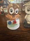 Vintage Owls  Set Of 3  Approx 3 1 2    Tall