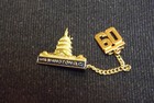 Vintage New York City   Washington D c  1960s Lapel Pin Travel Souvenir Lot