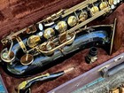 La Sax Tenor Saxophone Black Nickel   Gold Lacquer Finish