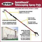 Hyde 28680 Quickreach Telescoping Spray Pole  5-1 2 To 8-1 2 Feet