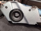 Nagy s Customs 8   Harley Davidson Subwoofer Saddlebag Ring Front