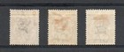 Malaya Selangor Sg 66a-67 1900 Qv  Overprinted Tiger Stamps  M m