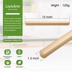 11 5-inch Wooden Rolling Pin For Baking French Wood Rolling Pin Wood Kitchen    