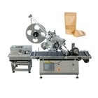 Desktop Pouch Bag Labeling Machine Flat Pouch Applicator With Paging Machine