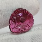 8 7ct Natural Rubellite Tourmaline Carving  Hand Carved Flower Pink Gemstone