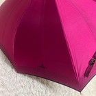 Fendi Ff Zucca Long Umbrella Red Genuine Authentic Rain Umbrella Premium