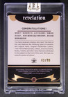 Thomas Edison Inventor 2025 Eternal Revelation Relic   d  99 Portrait Patch Card