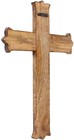 Handmade Antique Design Rustic Look Wooden Wall Hanging Cross Decorative Reli   