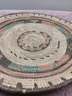Vintage Handmade Woven Coiled 12 5  Multi Color Plate Or Bowl