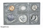 1957 Proof Set Silver Coins Us Mint Lot Original Envelope Mq