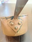 Vintage Hammered Copper Saut   Sauce Pan Pot 4 25   