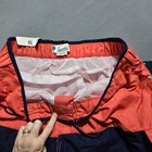 New Trunks Surf   Swim Co Swim Trunks Men Xl Orange Navy Colorblock Board Shorts