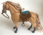 Blue Box Blue Ribbon Model Horse With Accessories Makes Sounds Free Shipping