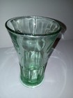 Vintage Libbey Green Coca Cola Coke Flared Tumbler Glass 16 Oz Heavy Duty