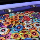 500 Ept Poker Chips Set Ceramic With 5 New Dedicated Chip Cases  for 100 Chips 