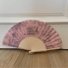 Brand New Christian Dior Dioriviera Folding Fan Pink Limited Edition Novelty