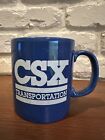 Blue Csx Transportation Collectible Coffee Mug Coloroll