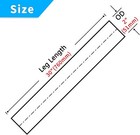 2 Inch 30 Inch Straight Exhaust Pipe T304 Stainless Steel Universal Fit Diy